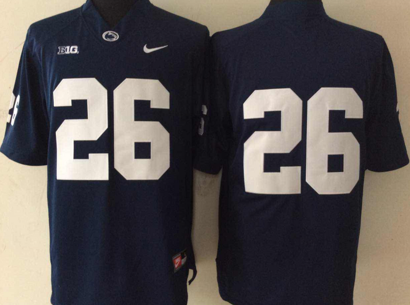 NCAA Youth Penn State Nittany Lions Blue #26 jerseys->youth ncaa jersey->Youth Jersey